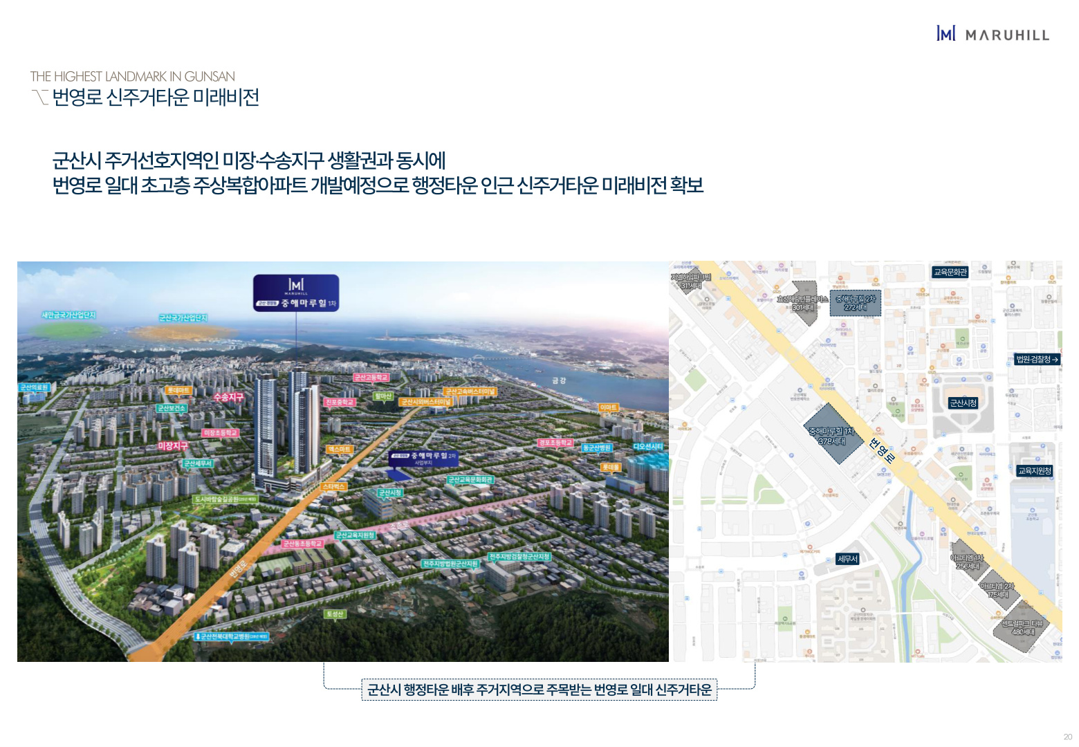 군산경장마루힐써밋 번영로 미래비전