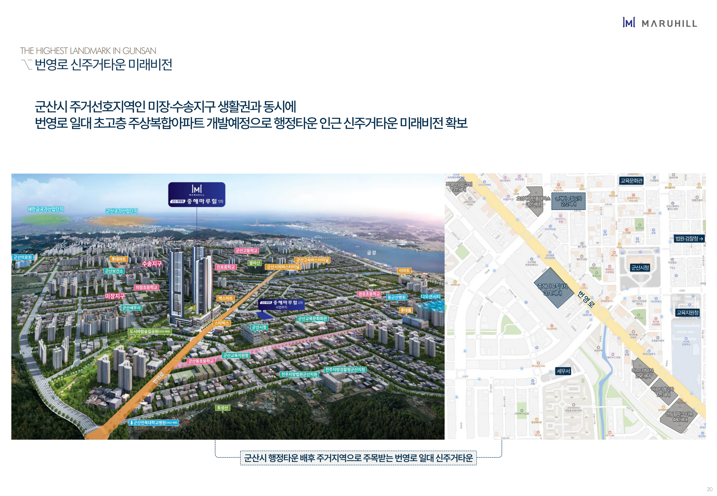 군산 경장 마루힐 써밋 7 번영로 미래비전